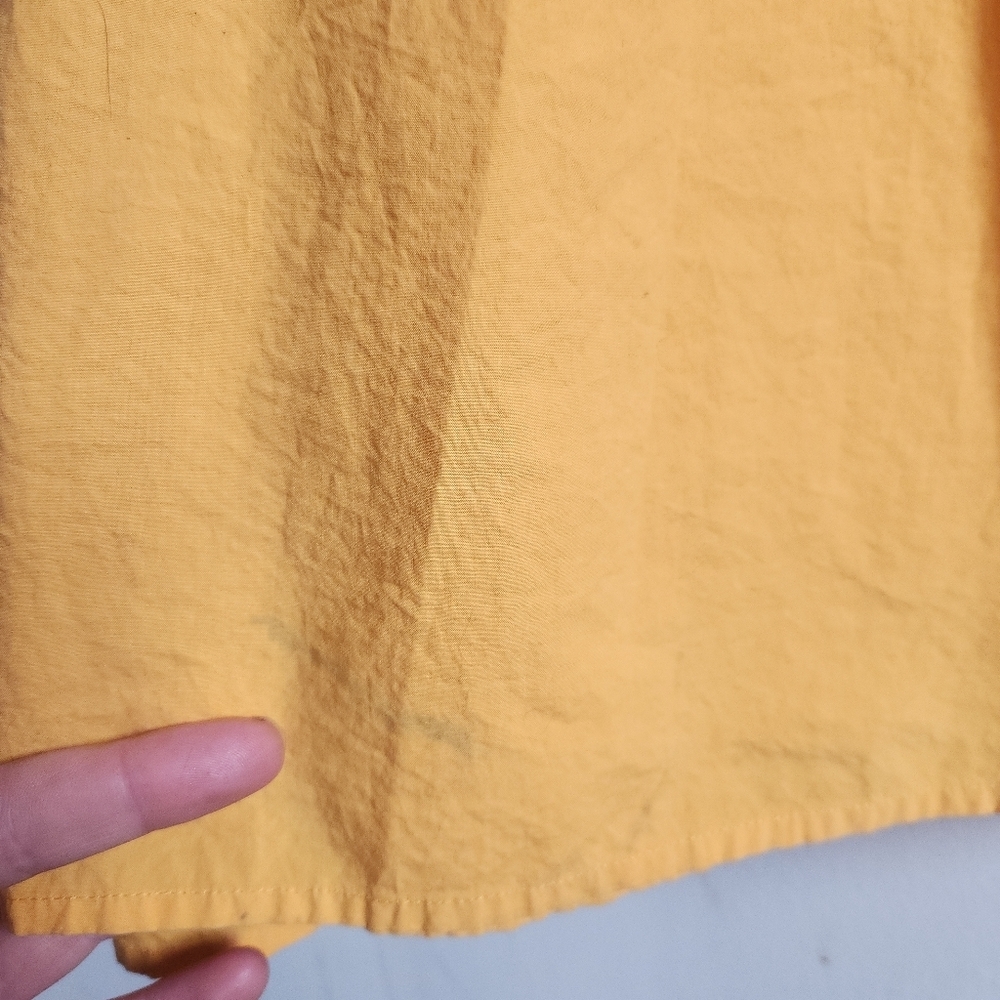 Rails Maxi Organic Cotton Tank Top Sleeveless Summer Dress Marigold Yellow Large - Picture 13 of 13